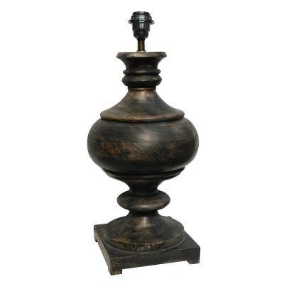 Base p/ abajur madeira 26cmx56cm 1xe27 - mar - Bella iluminação Menor preço em Base p/ abajur madeira 26cmx56cm 1xe27 - mar - Bella iluminação