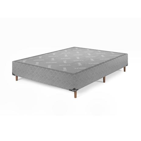 Base para Cama Box Casal Ágata Cinza - Serflex é boa?