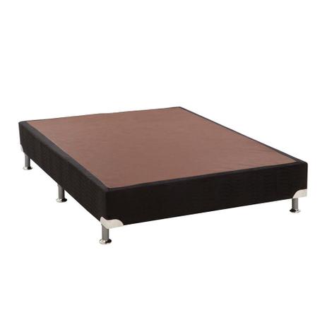 Base para Cama Box Casal Camurça II Preta - Ortobom Menor preço em Base para Cama Box Casal Camurça II Preta - Ortobom
