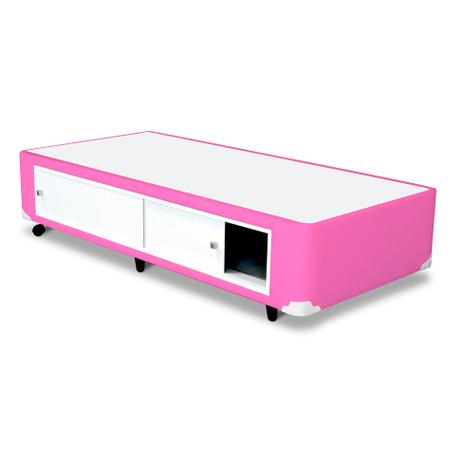 Base para Cama Box Solteiro Amanda com Armário Pink 88 cm - Mobly é boa?