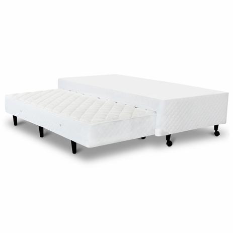 Base para Cama Box Solteiro Bela com Cama Auxiliar Branca 88 cm - Mobly é boa?