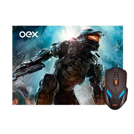 Base para mouse combo com mouse gamer war oex mc-100 Menor preço em Base para mouse combo com mouse gamer war oex mc-100