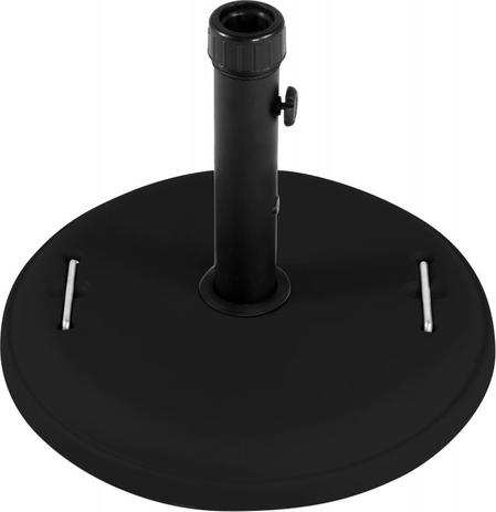 Base para ombrellone em concreto expandido com puxadores 22kg preta haste 35 a 48mm - Bel Lazer Menor preço em Base para ombrellone em concreto expandido com puxadores 22kg preta haste 35 a 48mm - Bel Lazer