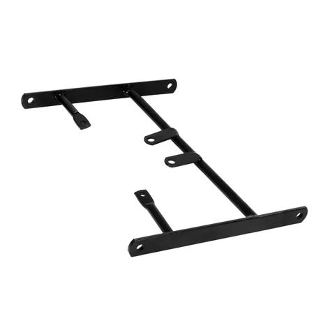Base Para Suporte De Baú Cg 83 Cromo Forte Menor preço em Base Para Suporte De Baú Cg 83 Cromo Forte