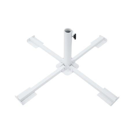 Base Suporte Nautika Garden Dobrável para Ombrelones Branco é ruim? Base Suporte Nautika Garden Dobrável para Ombrelones Branco é boa?