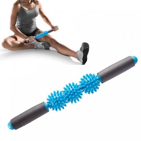 Bastao Para Massagem Com 3 Bolinhas De Cravo Embutidas Azul Liveup Menor preço em Bastao Para Massagem Com 3 Bolinhas De Cravo Embutidas Azul Liveup