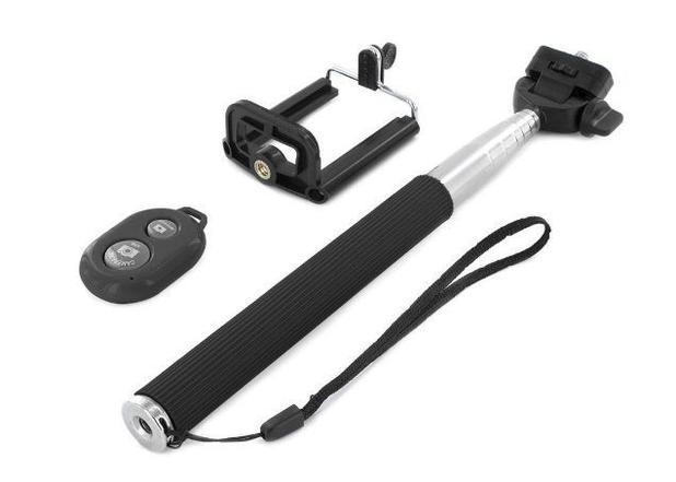 Bastão Pau Selfie Acionador Bluetooth Monopod Controle Remoto Preto - Oem Menor preço em Bastão Pau Selfie Acionador Bluetooth Monopod Controle Remoto Preto - Oem