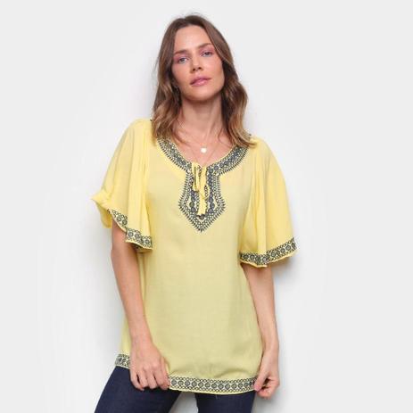 Batas femininas bordadas Clearance