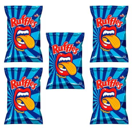Batata Ruffles Elma Chips Sabor Original 57g - Kit 05 Unidades Menor preço em Batata Ruffles Elma Chips Sabor Original 57g - Kit 05 Unidades