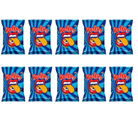 Batata Ruffles Elma Chips Sabor Original 57g - Kit com 10 Unidades Menor preço em Batata Ruffles Elma Chips Sabor Original 57g - Kit com 10 Unidades