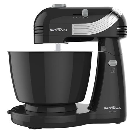 Batedeira Britânia BBT350 Preta 350W Menor preço em Batedeira Britânia BBT350 Preta 350W