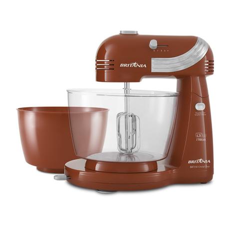 Batedeira Britânia BBT350V Cristal Duo 350W Menor preço em Batedeira Britânia BBT350V Cristal Duo 350W