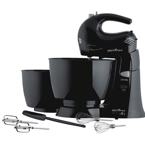Batedeira Britânia Portátil Preta Bellagio Maxx Neve 350W 4 Velocidades Preto é boa?