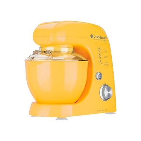 Batedeira Cadence Planetário Orbital 3 Litros Amarelo 110v Menor preço em Batedeira Cadence Planetário Orbital 3 Litros Amarelo 110v