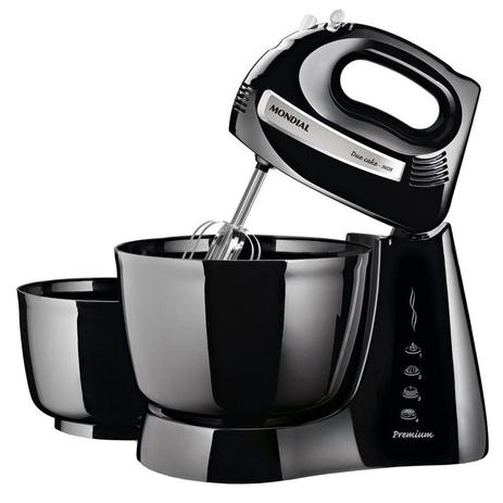 Batedeira Due Cake Inox Premium 220V Mondial Menor preço em Batedeira Due Cake Inox Premium 220V Mondial