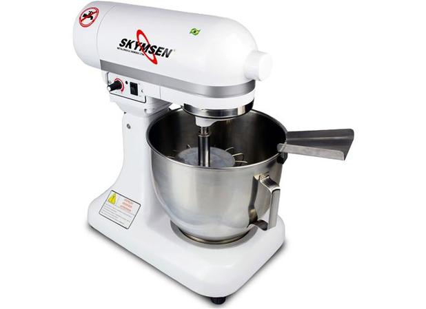 Batedeira Industrial Planetária 6 Velocidades 5 L 220 V - BPS-05-N - Skymsen - 0SN 586 Menor preço em Batedeira Industrial Planetária 6 Velocidades 5 L 220 V - BPS-05-N - Skymsen - 0SN 586