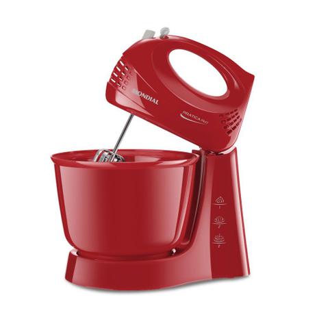 Batedeira Mondial Power Prática Red B-35 Menor preço em Batedeira Mondial Power Prática Red B-35