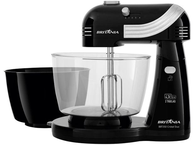Batedeira Orbital Britânia Portátil Preta - BBT350 Cristal Duo 350W 4 Velocidades é boa?