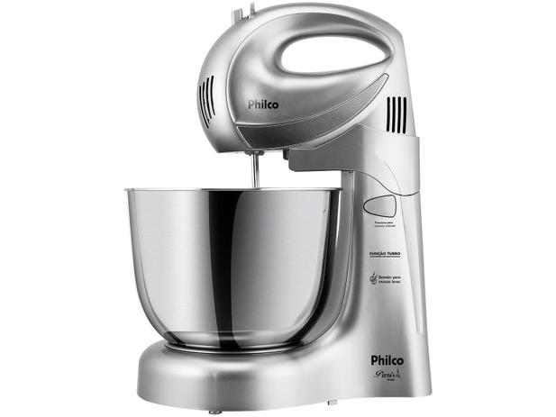 Batedeira Philco Paris Platinum Inox 350W - 4 Velocidades