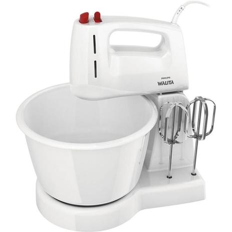 Batedeira Philips Walita Branca e Vermelha 110v 250w Ri7000 41 Menor preço em Batedeira Philips Walita Branca e Vermelha 110v 250w Ri7000 41