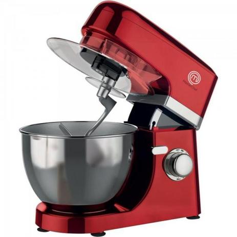 Batedeira Planetária 700W 220V BA1001V Vermelha MASTER CHEF - Masterchef Menor preço em Batedeira Planetária 700W 220V BA1001V Vermelha MASTER CHEF - Masterchef