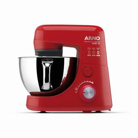 Batedeira Planetária Arno Delux SX72, 8 Velocidades, Vermelha - 110V Menor preço em Batedeira Planetária Arno Delux SX72, 8 Velocidades, Vermelha - 110V