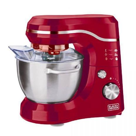 Batedeira Planetária Black Decker PLAN1000V, Vermelho, Capacidade para 3 Litros, 110V Menor preço em Batedeira Planetária Black Decker PLAN1000V, Vermelho, Capacidade para 3 Litros, 110V