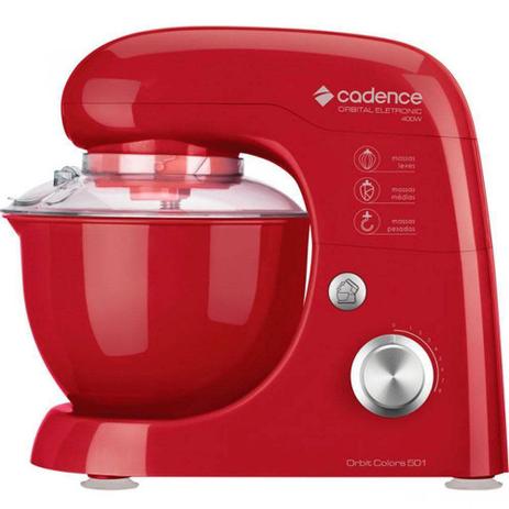 Batedeira Planetária Cadence Colors Vermelha BAT501 400W 127V Menor preço em Batedeira Planetária Cadence Colors Vermelha BAT501 400W 127V