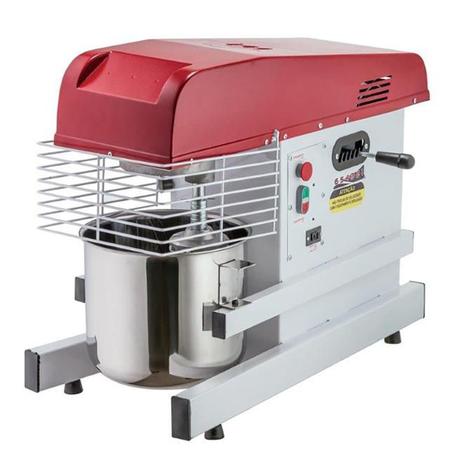 Batedeira Planetária Malta 12L 250W Bivolt Branca/Vermelha Menor preço em Batedeira Planetária Malta 12L 250W Bivolt Branca/Vermelha