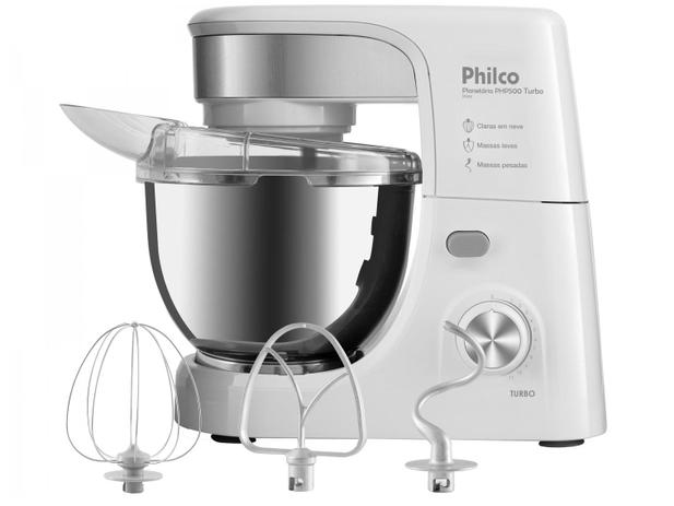 Batedeira Planetária Philco Branca 500W   - PHP500 Turbo 12 Velocidades