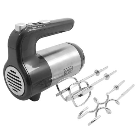 Batedeira Portátil 300w Black+Decker - BAT300P Menor preço em Batedeira Portátil 300w Black+Decker - BAT300P
