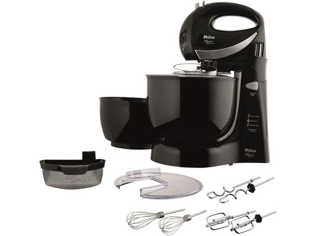 Batedeira Portátil Philco - Preta 350W Paris Maxx 4 Velocidades Menor preço em Batedeira Portátil Philco - Preta 350W Paris Maxx 4 Velocidades