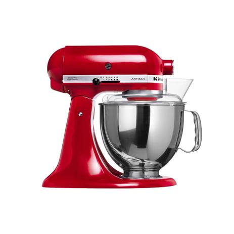 Batedeira Stand Mixer Artisan KitchenAid Empire Red Menor preço em Batedeira Stand Mixer Artisan KitchenAid Empire Red