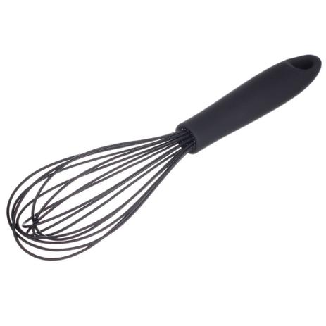 Batedor de Claras Silicone Preto Manual Cozinha 31 cm - Weck Menor preço em Batedor de Claras Silicone Preto Manual Cozinha 31 cm - Weck