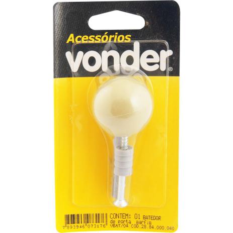 Batente plástico para porta marfim com bucha 8mm - Vonder Menor preço em Batente plástico para porta marfim com bucha 8mm - Vonder