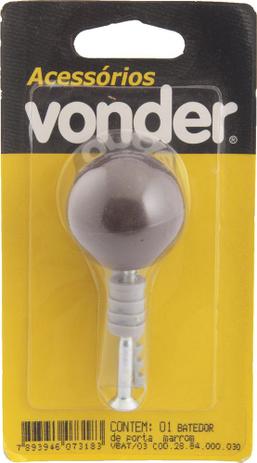 Batente plástico para porta marrom com bucha 8mm - Vonder Menor preço em Batente plástico para porta marrom com bucha 8mm - Vonder