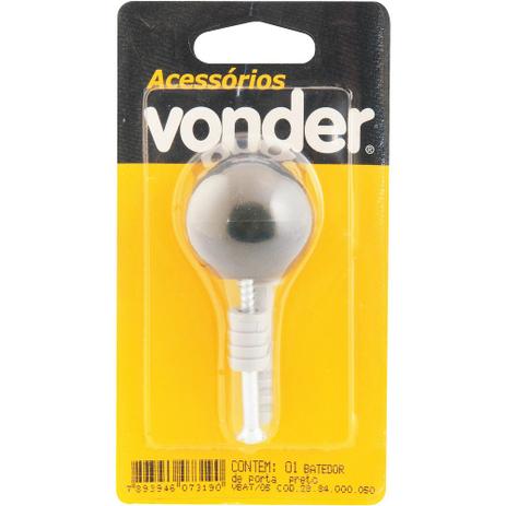 Batente plástico para porta preto com bucha 8mm - Vonder Menor preço em Batente plástico para porta preto com bucha 8mm - Vonder