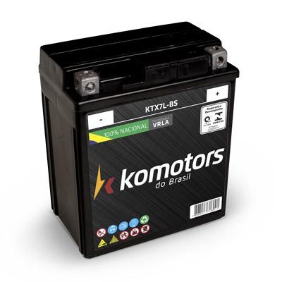 Bateria 6AH (Selada) Honda Twister / CB 300 / Falcon / Tornado  Komotors é boa?