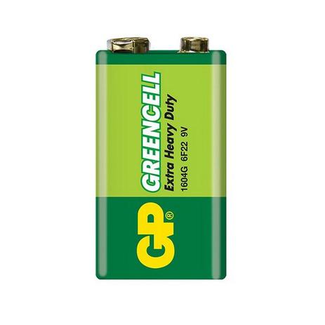 Bateria 9V 6F22 GREENCELL GP Menor preço em Bateria 9V 6F22 GREENCELL GP