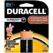 Bateria 9V Duracell Alcalina Menor preço em Bateria 9V Duracell Alcalina