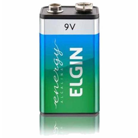 Bateria 9v energy alcalina / un / elgin Menor preço em Bateria 9v energy alcalina / un / elgin