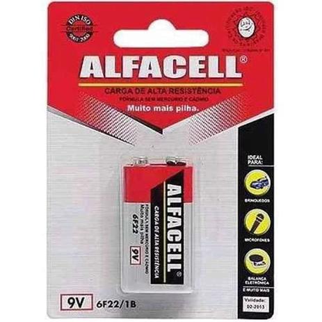 Bateria 9v Imporiente 6f22/1b Menor preço em Bateria 9v Imporiente 6f22/1b