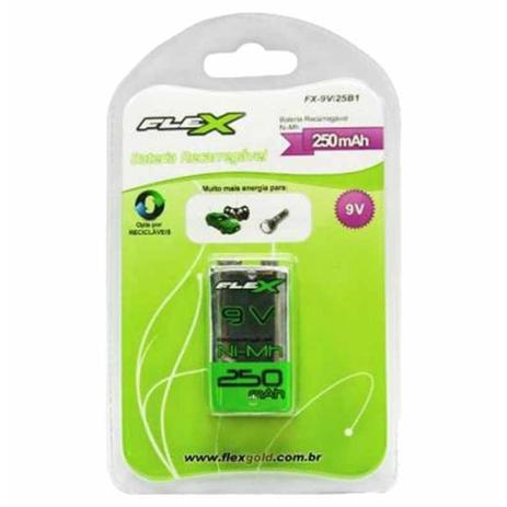 Bateria 9v recarregavel 280mah 28b1 / un / x-cell Menor preço em Bateria 9v recarregavel 280mah 28b1 / un / x-cell