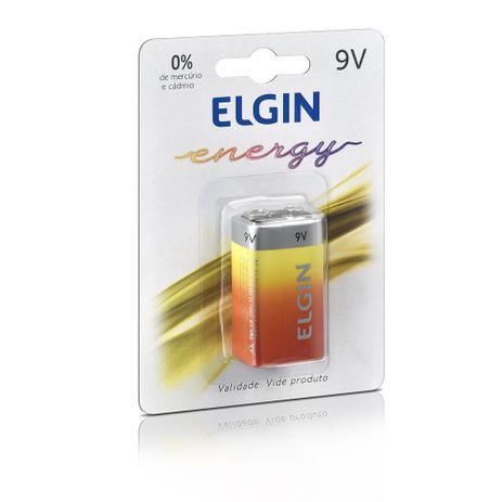 Bateria 9v Zinco Carvão Blister com 1 Elgin Menor preço em Bateria 9v Zinco Carvão Blister com 1 Elgin