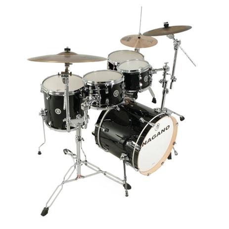 Bateria Acústica Nagano Maple Die Cast Full Piano Black 22 Polegadas Menor preço em Bateria Acústica Nagano Maple Die Cast Full Piano Black 22 Polegadas