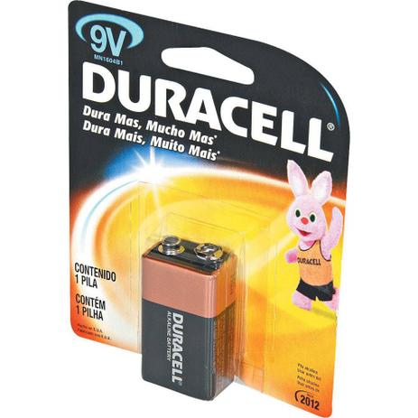 Bateria Alcalina 9v Duracell Menor preço em Bateria Alcalina 9v Duracell