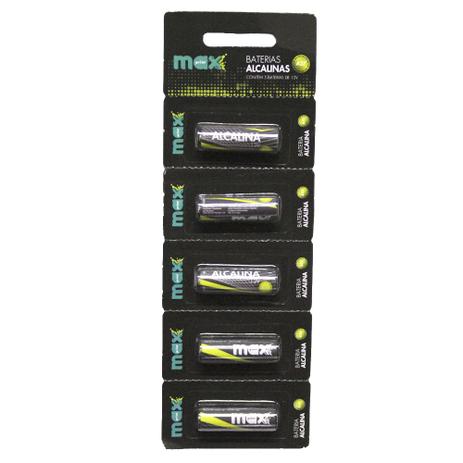 Bateria Alcalina Maxprint A27 5 Unidades - 12V Menor preço em Bateria Alcalina Maxprint A27 5 Unidades - 12V