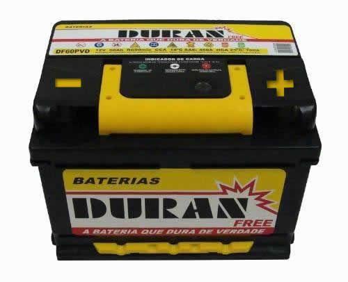 Bateria Automotiva Duran 60ah 12v Selada Menor preço em Bateria Automotiva Duran 60ah 12v Selada