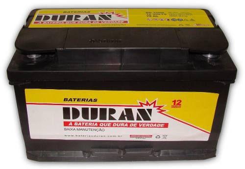 Bateria Automotiva Duran 75ah 12v Menor preço em Bateria Automotiva Duran 75ah 12v