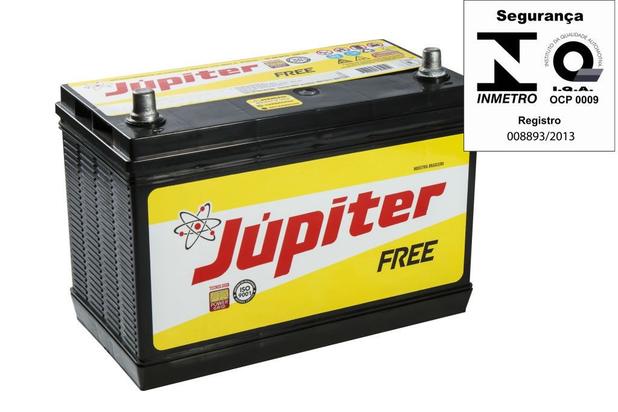 Bateria Automotiva Júpiter 105ah 12v Selada Com Prata Menor preço em Bateria Automotiva Júpiter 105ah 12v Selada Com Prata
